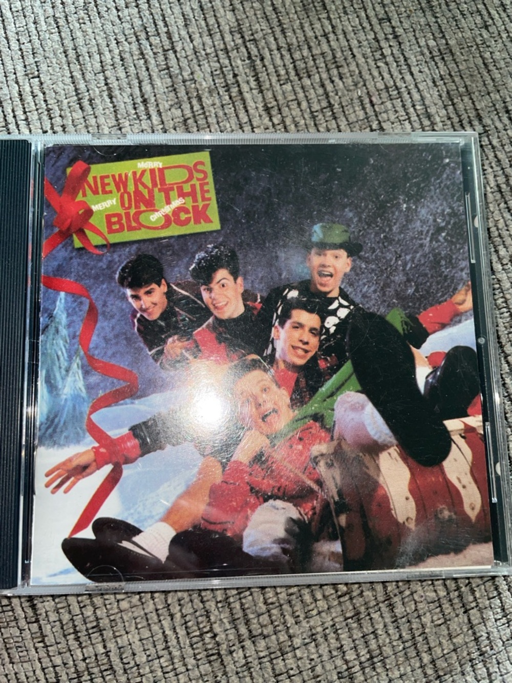New Kids on the Block CD - MERRY MERRY CHRISTMAS 1989 Produced by Maurice Starr